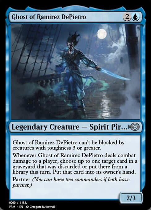 Ghost of Ramirez DePietro from Magic Online Promos (Uncommon)
