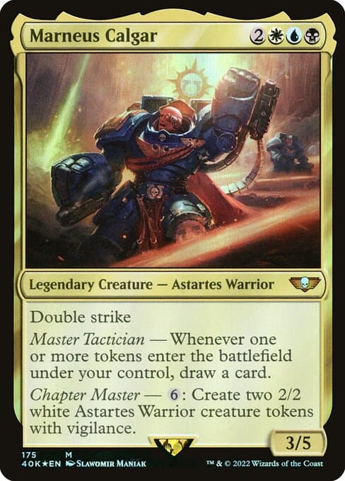 Marneus Calgar from Warhammer 40,000 Commander (Mythic)
