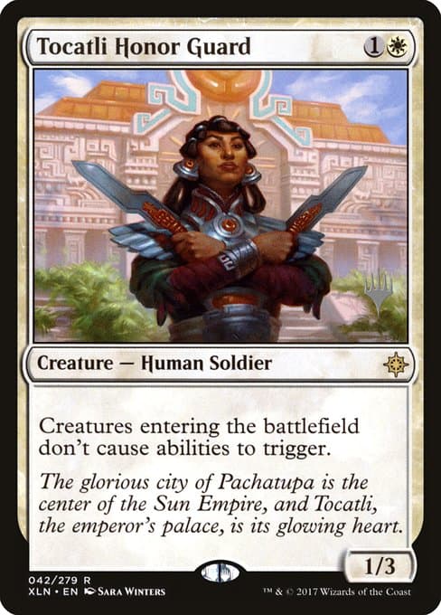 Tocatli Honor Guard from Ixalan Promos (Rare)
