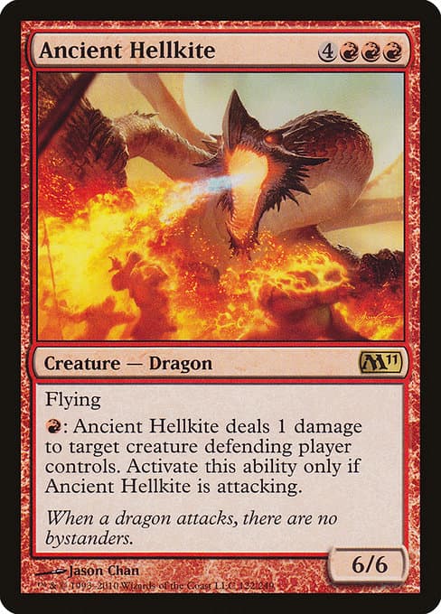 Ancient Hellkite from Magic 2011 (Rare)