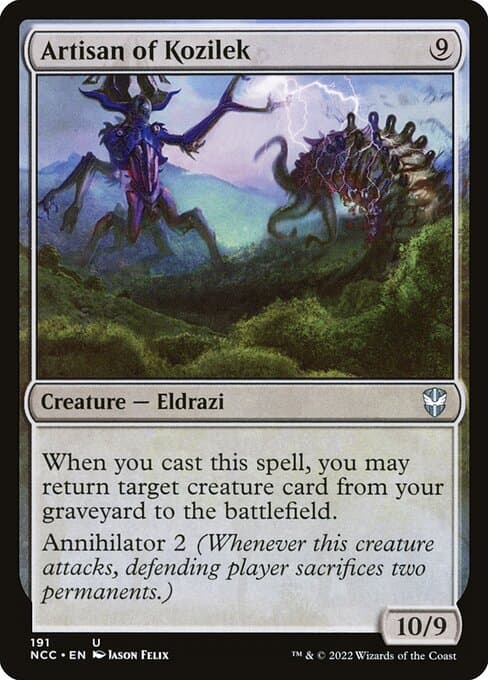 Artisan of Kozilek from New Capenna Commander (Uncommon)