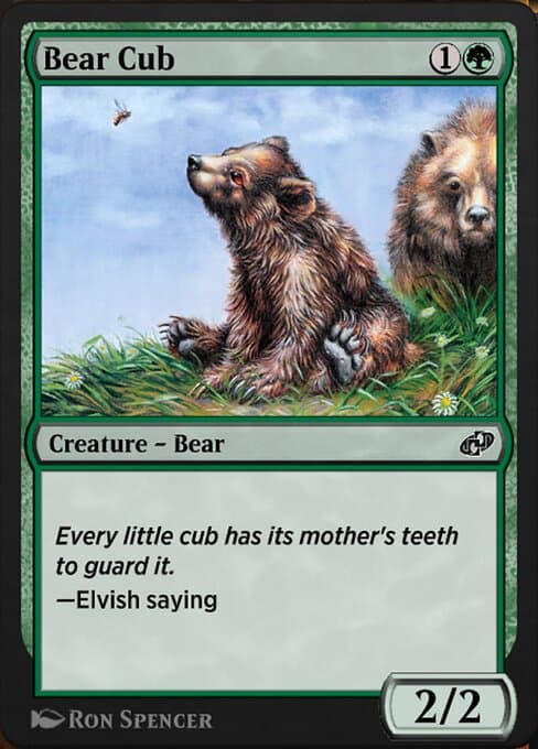 Bear Cub from Jumpstart: Historic Horizons (Common)