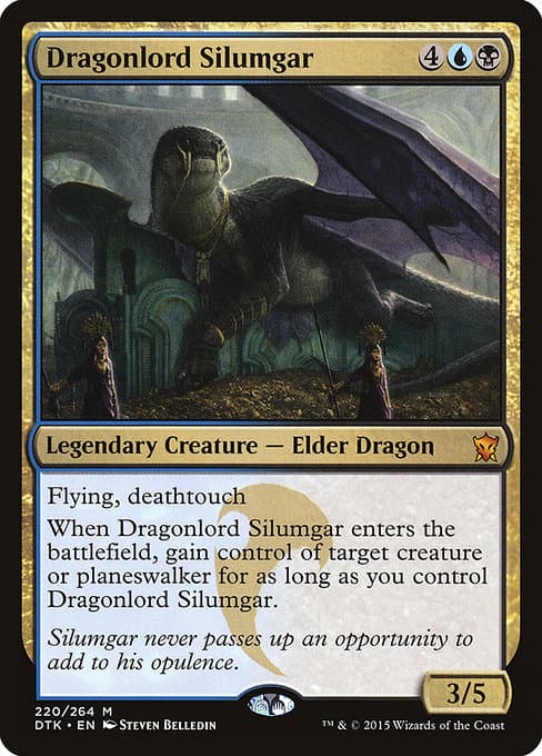 Dragonlord Silumgar from Dragons of Tarkir (Mythic)
