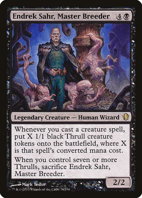 Endrek Sahr, Master Breeder from Commander 2013 (Rare)