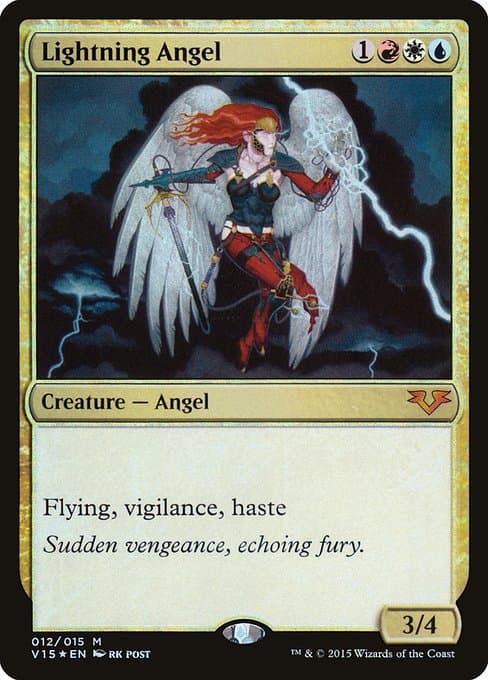 Lightning Angel from From the Vault: Angels (Mythic)
