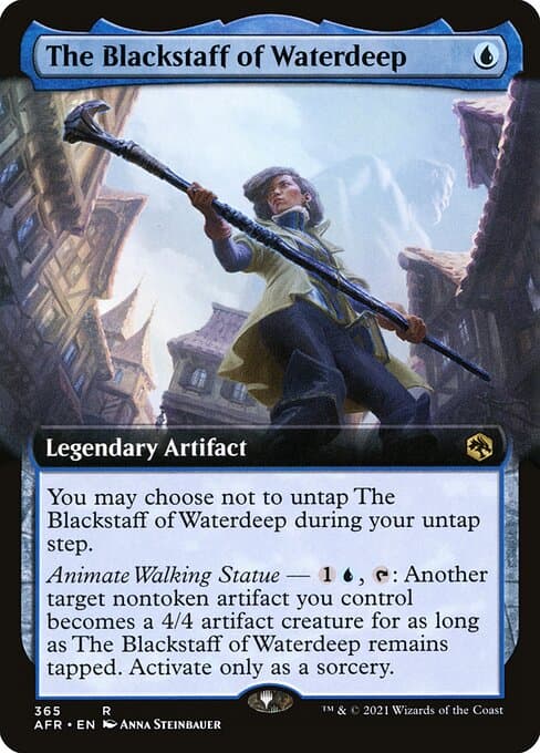 The Blackstaff of Waterdeep from Adventures in the Forgotten Realms (Rare)