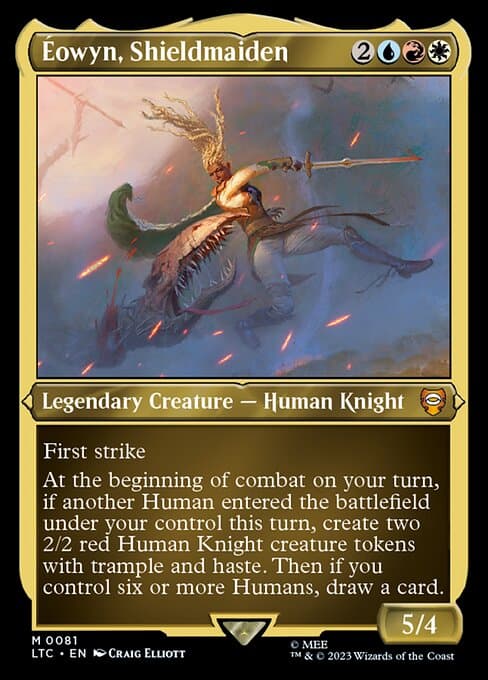 Éowyn, Shieldmaiden from Tales of Middle-earth Commander (Mythic)