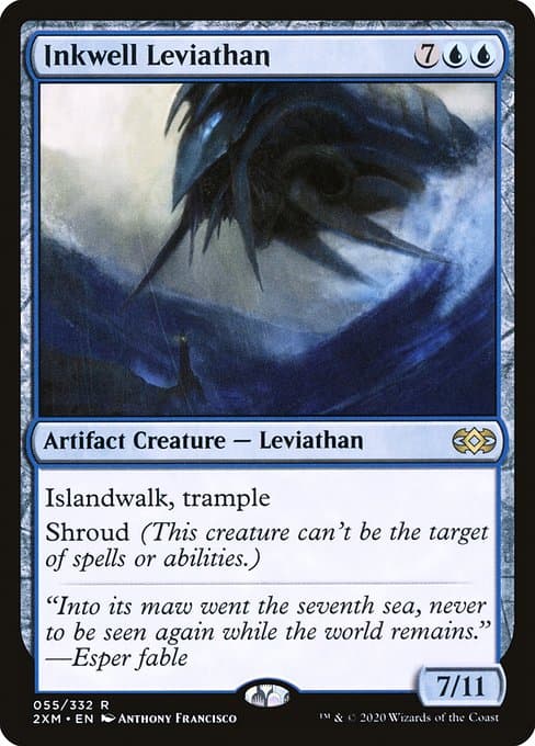 Inkwell Leviathan from Double Masters (Rare)