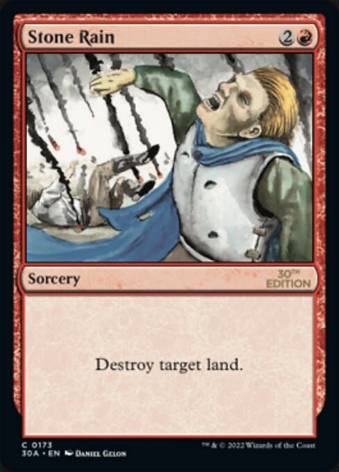 Stone Rain from 30th Anniversary Edition (Common)