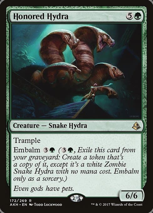 Honored Hydra from Amonkhet (Rare)