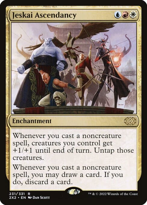 Jeskai Ascendancy from Double Masters 2022 (Rare)