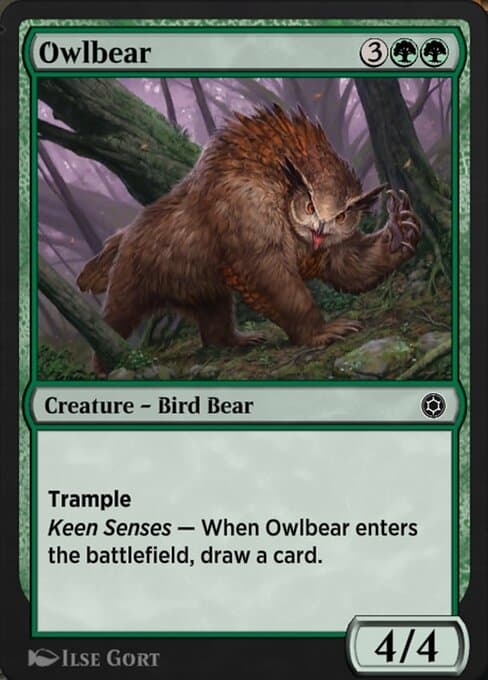 Owlbear from Alchemy Horizons: Baldur's Gate (Common)
