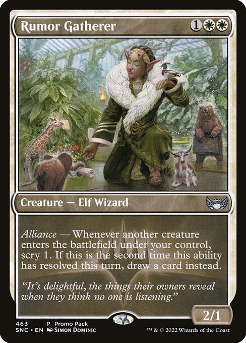 Rumor Gatherer from Streets of New Capenna (Uncommon)