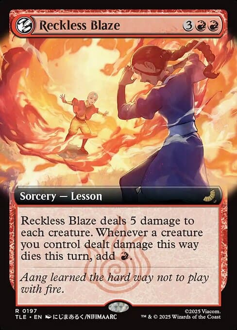 Reckless Blaze from Avatar: The Last Airbender Eternal (Rare)