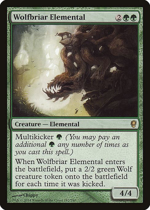 Wolfbriar Elemental from Conspiracy (Rare)