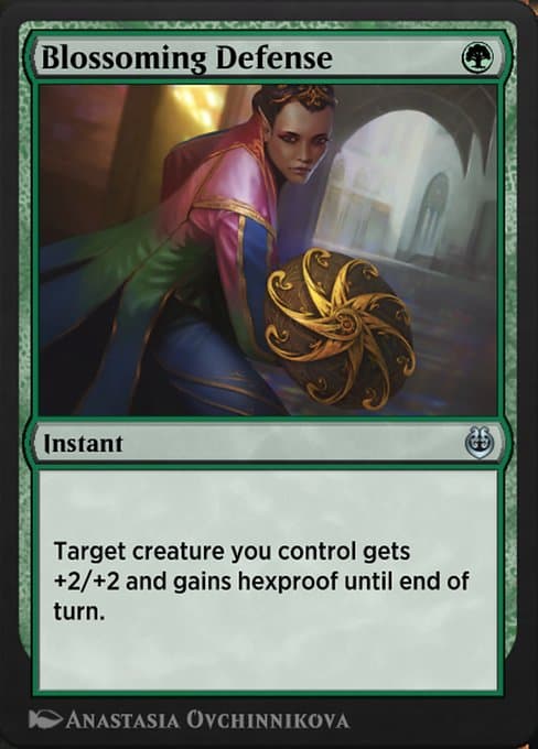 Blossoming Defense from Kaladesh Remastered (Uncommon)