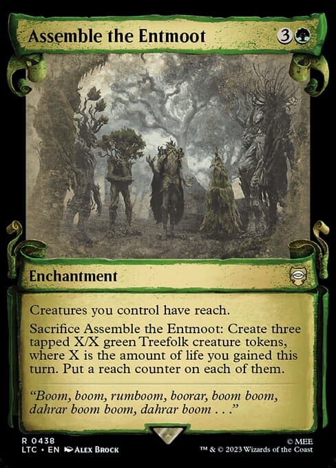 Assemble the Entmoot from Tales of Middle-earth Commander (Rare)