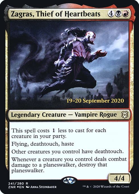 Zagras, Thief of Heartbeats from Zendikar Rising Promos (Rare)