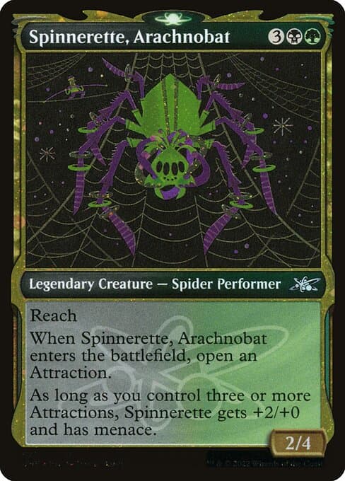 Spinnerette, Arachnobat from Unfinity (Uncommon)