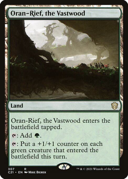 Oran-Rief, the Vastwood from Commander 2021 (Rare)
