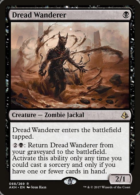 Dread Wanderer from Amonkhet (Rare)