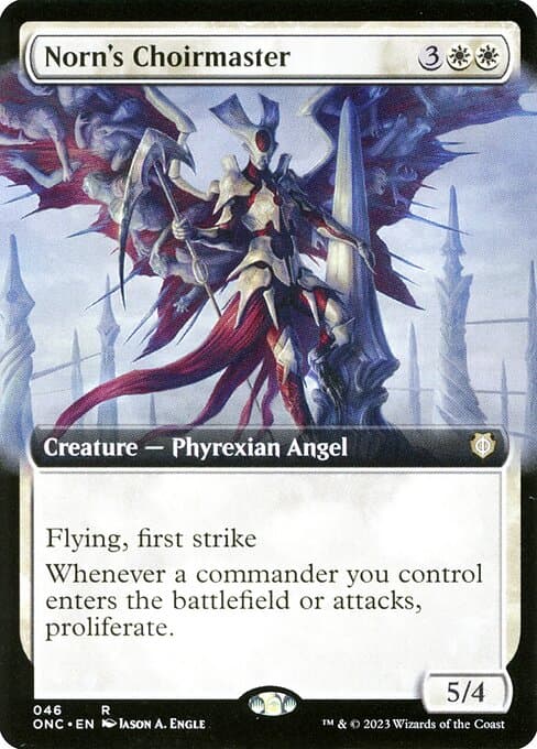 Norn's Choirmaster from Phyrexia: All Will Be One Commander (Rare)