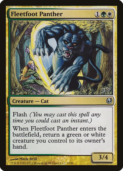 Fleetfoot Panther (Uncommon)