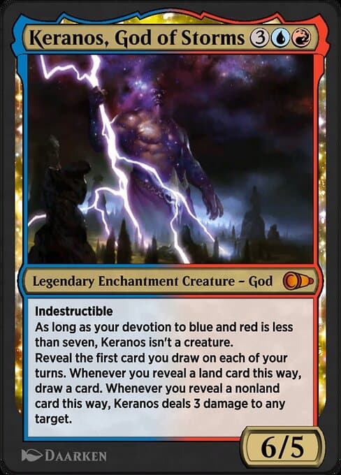 Keranos, God of Storms #311 – Pioneer Masters Keranos, God of Storms from Pioneer Masters (Mythic)