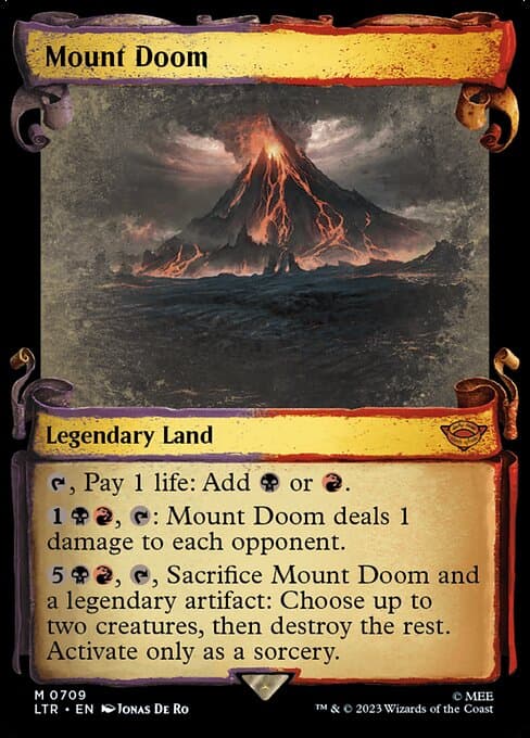 Mount Doom from The Lord of the Rings: Tales of Middle-earth (Mythic)