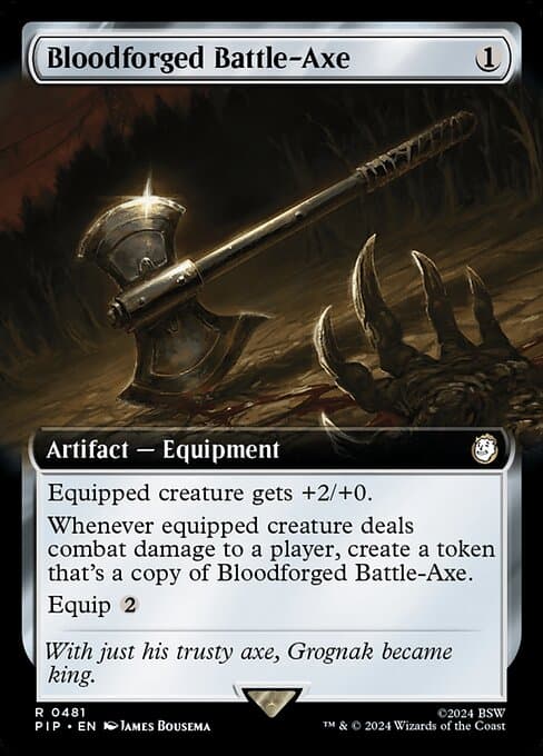 Bloodforged Battle-Axe from Fallout (Rare)