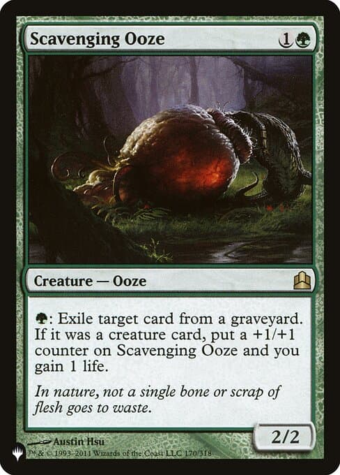 Scavenging Ooze from The List (Rare)