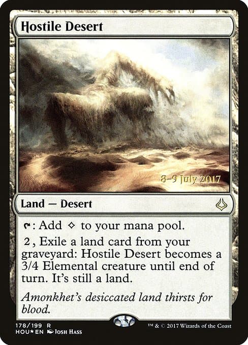 Hostile Desert (Rare)
