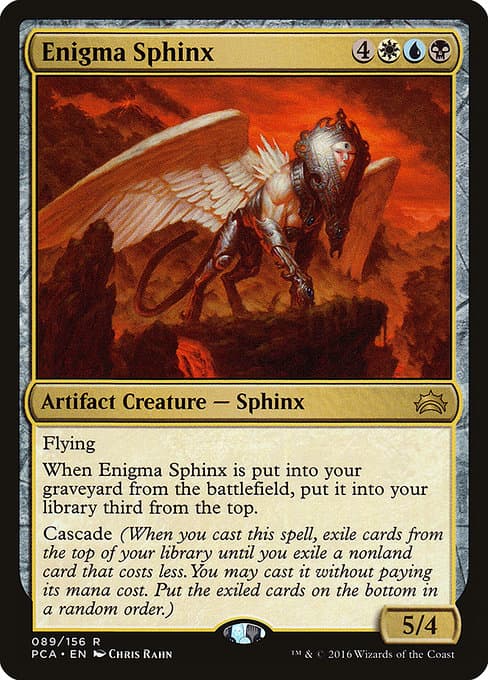 Enigma Sphinx from Planechase Anthology (Rare)