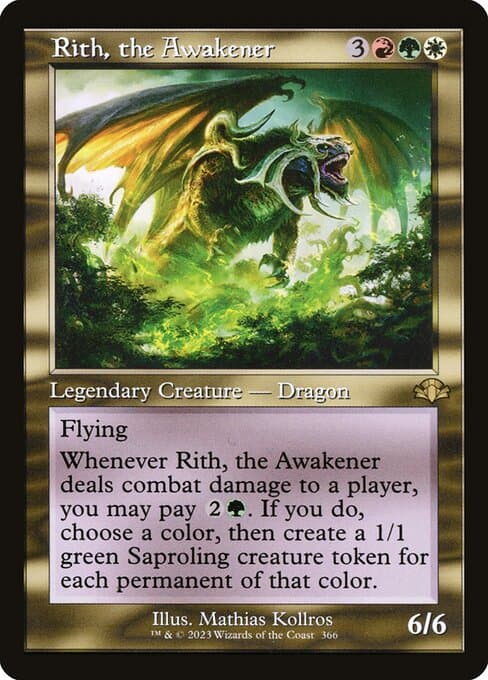 Rith, the Awakener from Dominaria Remastered (Rare)