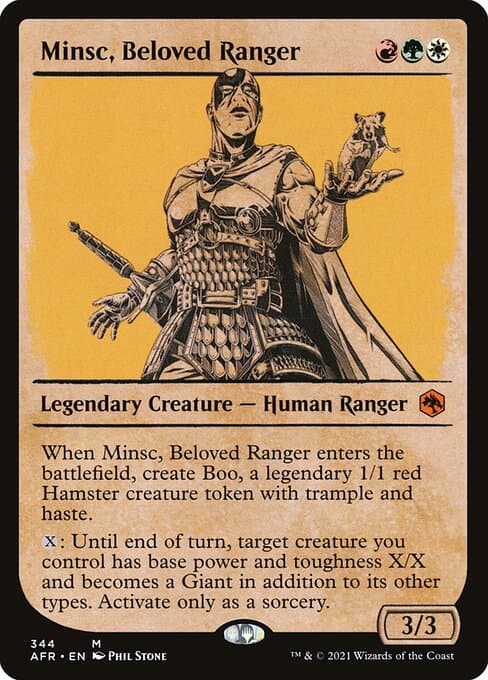 Minsc, Beloved Ranger from Adventures in the Forgotten Realms (Mythic)