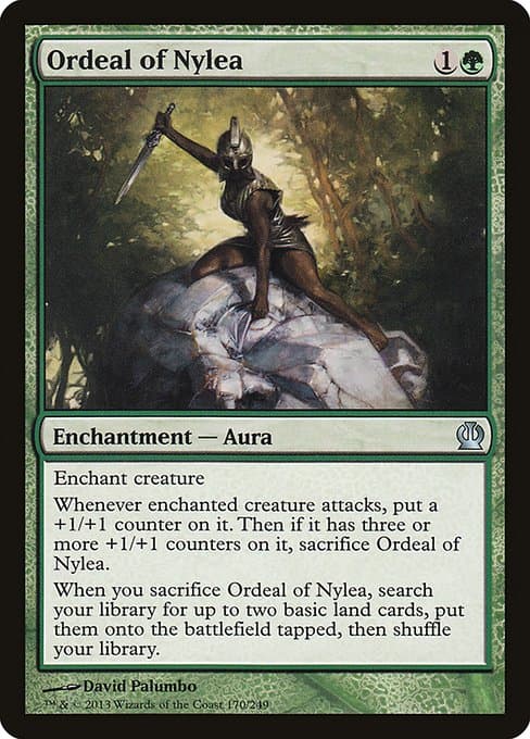 Ordeal of Nylea from Theros (Uncommon)
