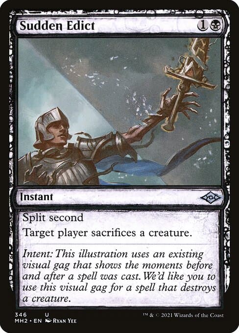 Sudden Edict from Modern Horizons 2 (Uncommon)