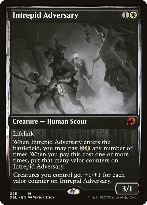 Intrepid Adversary from Innistrad: Double Feature (Mythic)