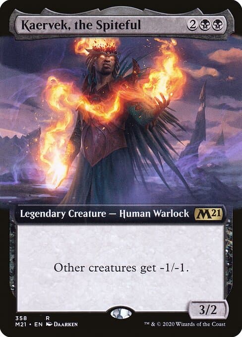 Kaervek, the Spiteful from Core Set 2021 (Rare)