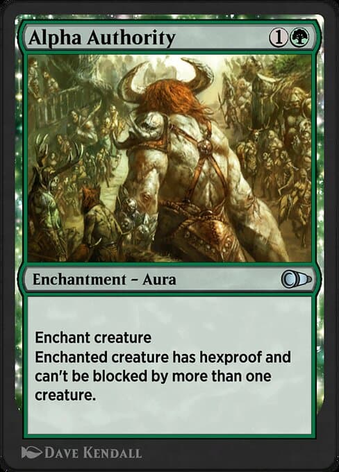 Alpha Authority from Pioneer Masters (Uncommon)
