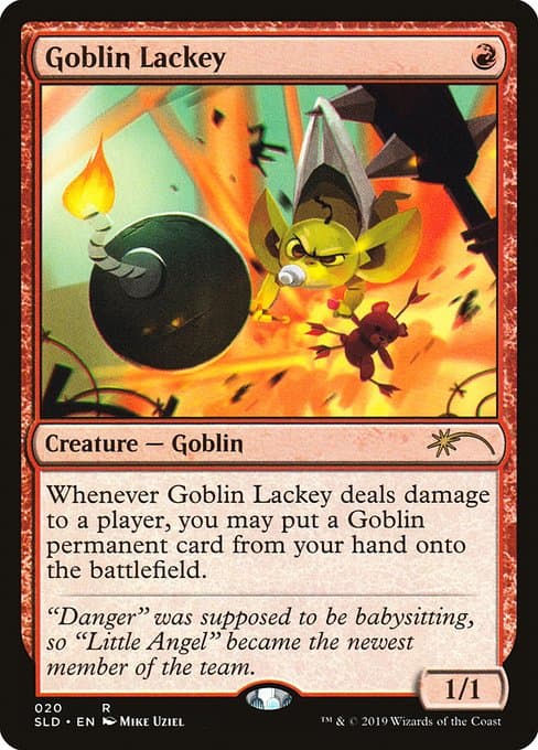 Goblin Lackey from Secret Lair Drop (Rare)
