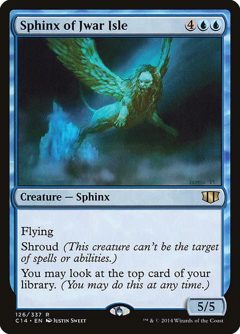Sphinx of Jwar Isle from Commander 2014 (Rare)