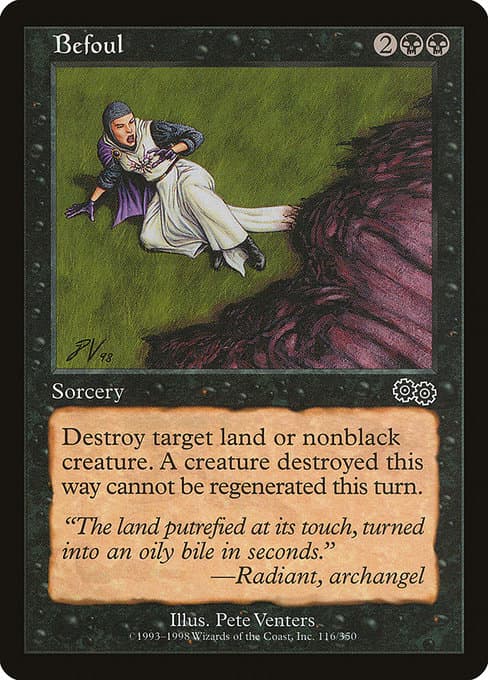 Befoul from Urza's Saga (Common)