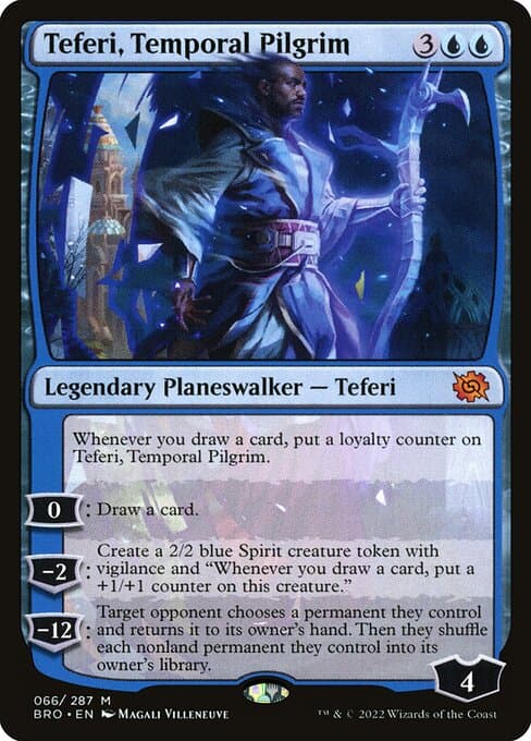 Teferi, Temporal Pilgrim from The Brothers' War (Mythic)