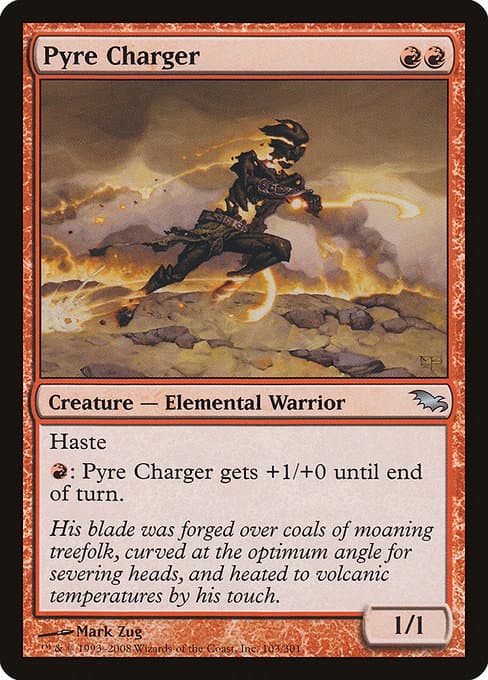 Pyre Charger from Shadowmoor (Uncommon)