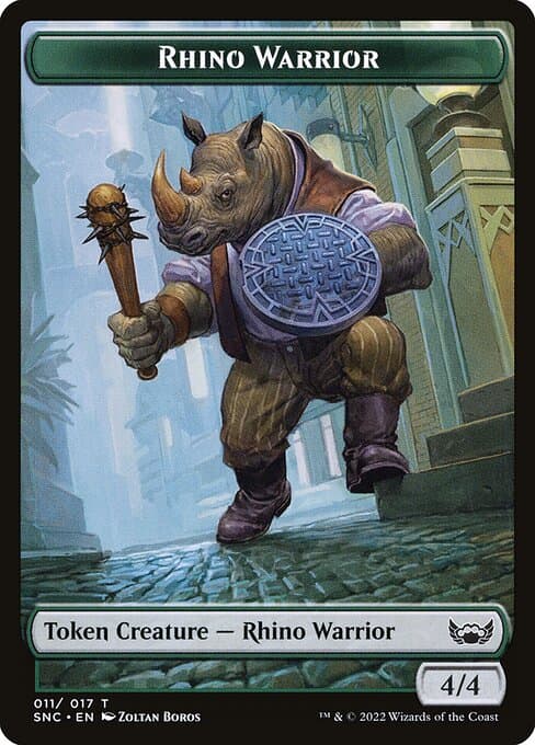 Rhino Warrior from Streets of New Capenna Tokens (Common)