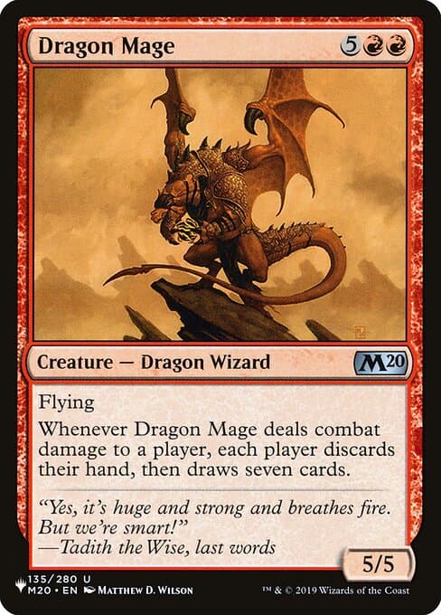 Dragon Mage from The List (Uncommon)
