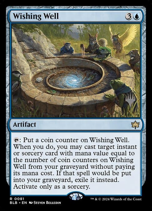 Wishing Well from Bloomburrow Promos (Rare)