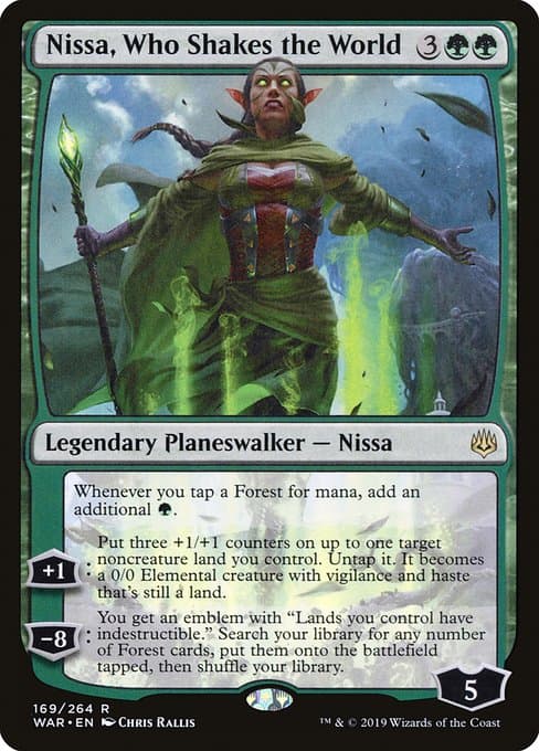 Nissa, Who Shakes the World (Rare)
