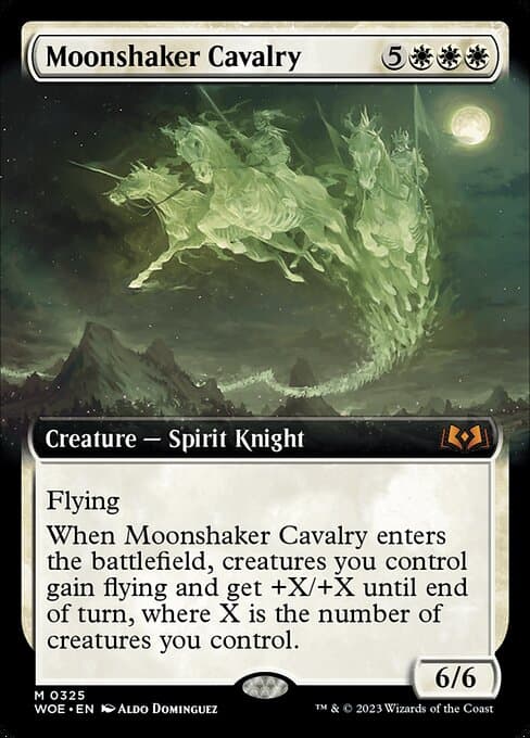 Moonshaker Cavalry from Wilds of Eldraine (Mythic)